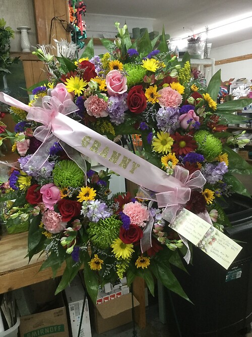 open wreath
