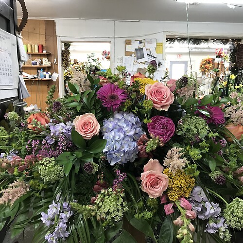 Garden Casket Blanket