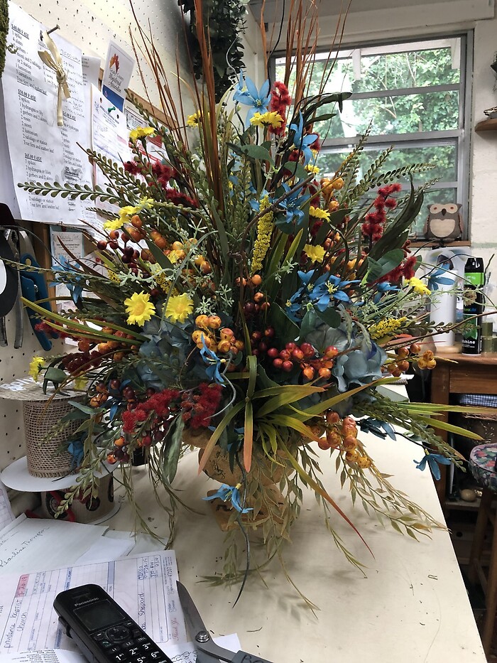 silk arrangement