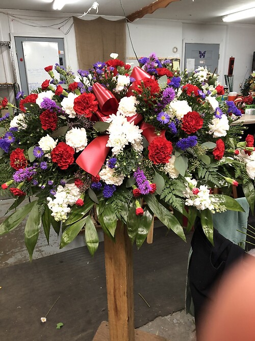 Blanket for the casket